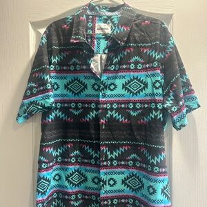 Aztec Button Up